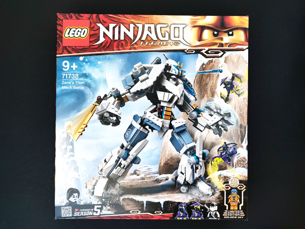 LEGO Ninjago Legacy Minifigure - ninja Zane - white robe