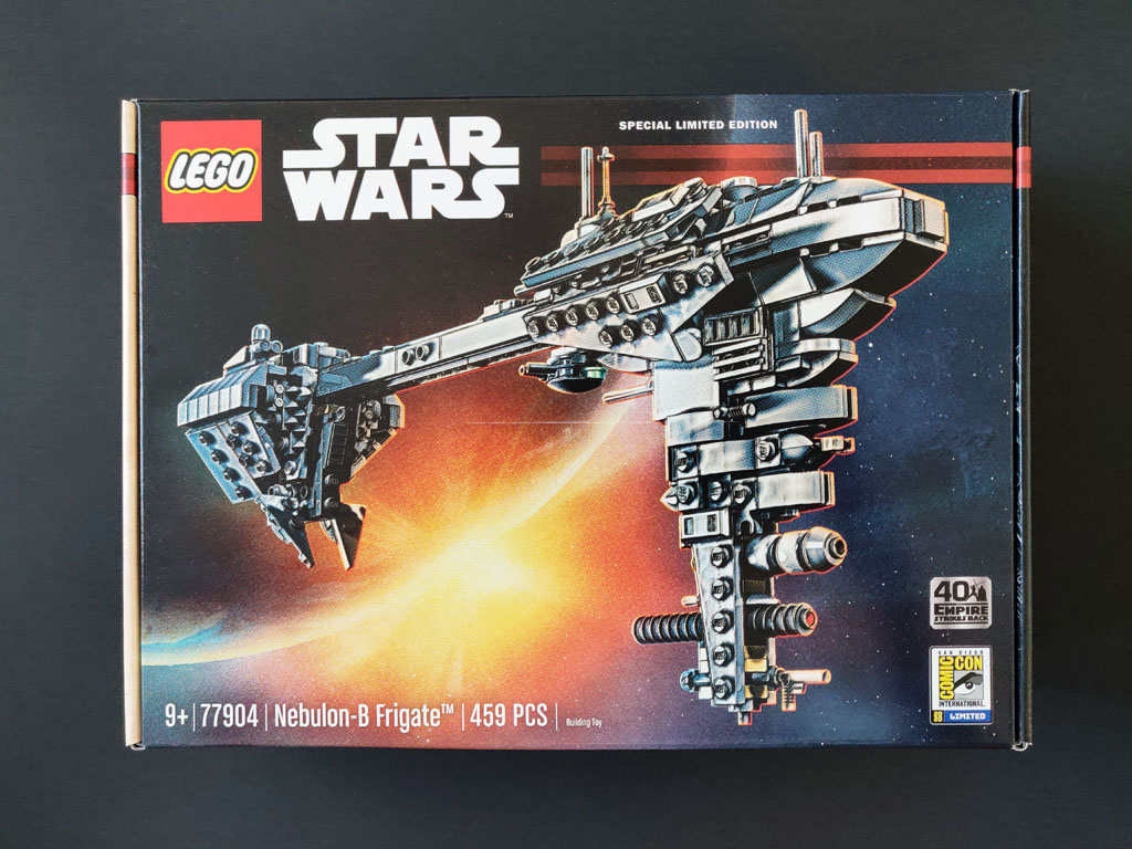 ComicCon San Diego Edit. 40th year ed LEGO Star Wars 77904 Nebulon B Frigade