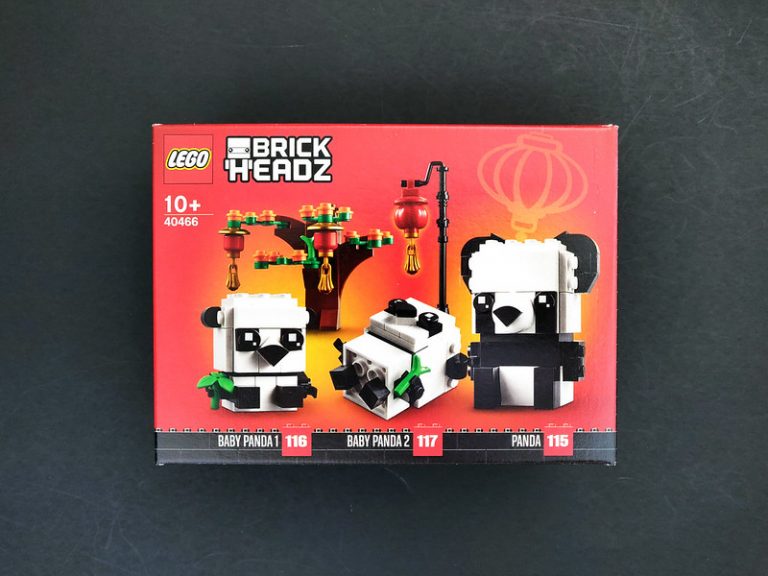 chinese new year panda lego