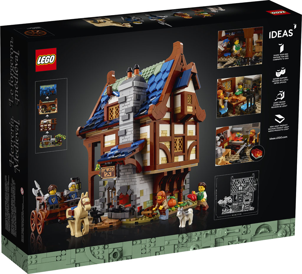 LEGO Ideas Medieval Blacksmith (21325) Officially Announced - The Brick Fan