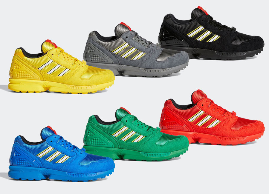 LEGO x adidas ZX 8000 Color Pack Revealed - The Brick Fan LEGO x adidas ZX 8000 Color Pack Revealed - The Brick Fan