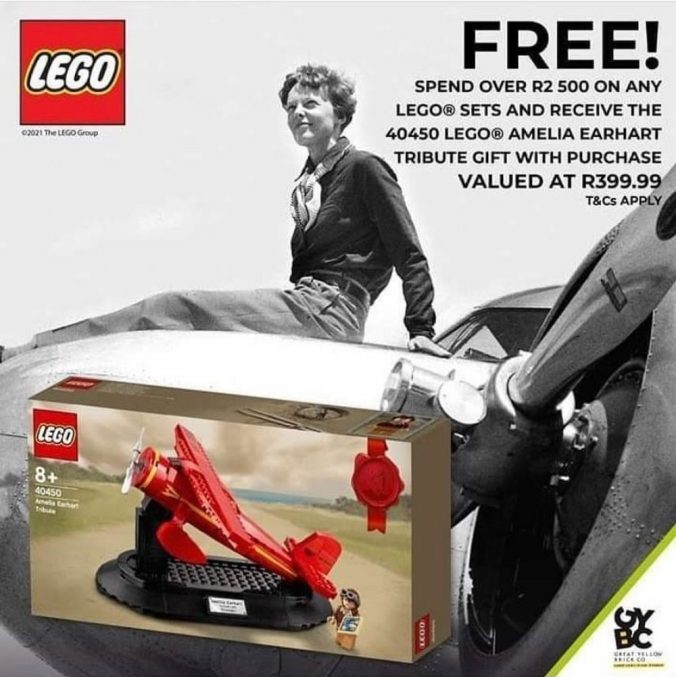 LEGO Amelia Earhart Tribute 40450 for sale online 
