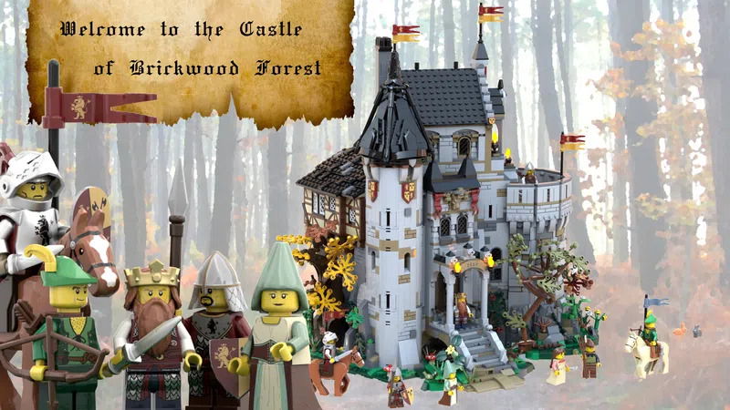 LEGO IDEAS - Castle of Lord Afol and the Black Knights