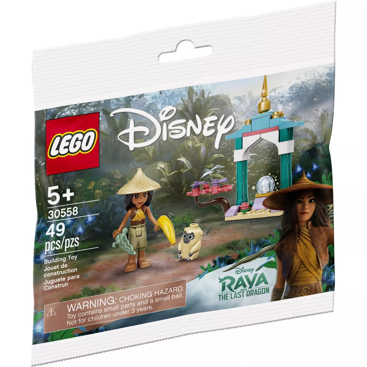 LEGO Disney Raya and the Ongi (30558) Polybag Available at Target - The Brick Fan