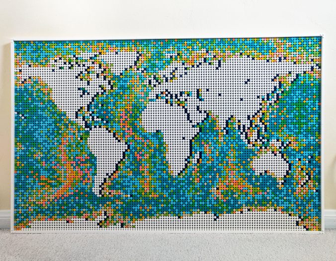 Lego Art World Map 313 Review The Brick Fan