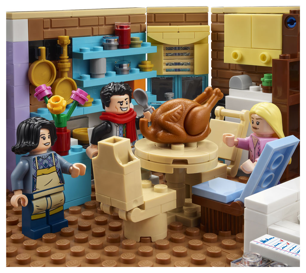 The FRIENDS Apartments in Lego - Monica's apartment 