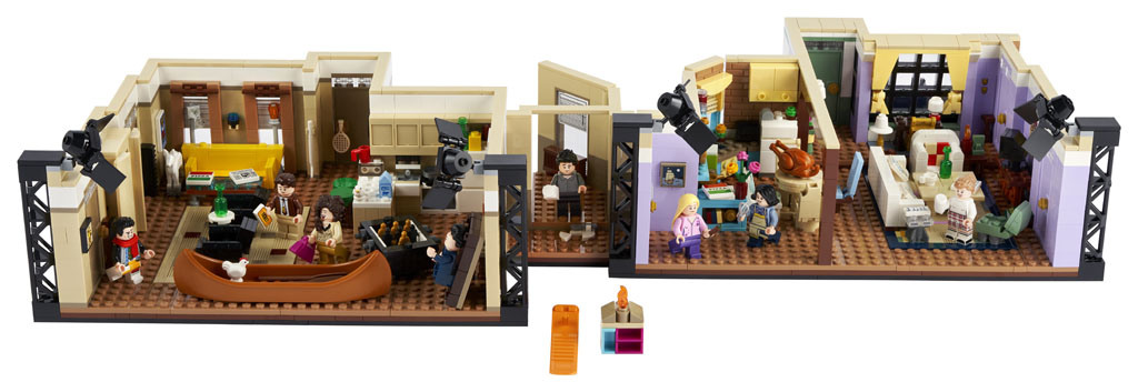 LEGO IDEAS - FRIENDS Apartment Modular Building with Central Perk Cafe and  Monica's Apartment