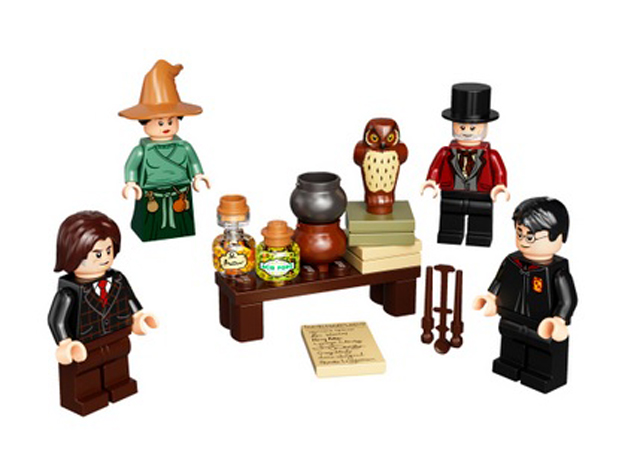 Lego Minifigura HARRY POTTER COM CORUJA MC451F