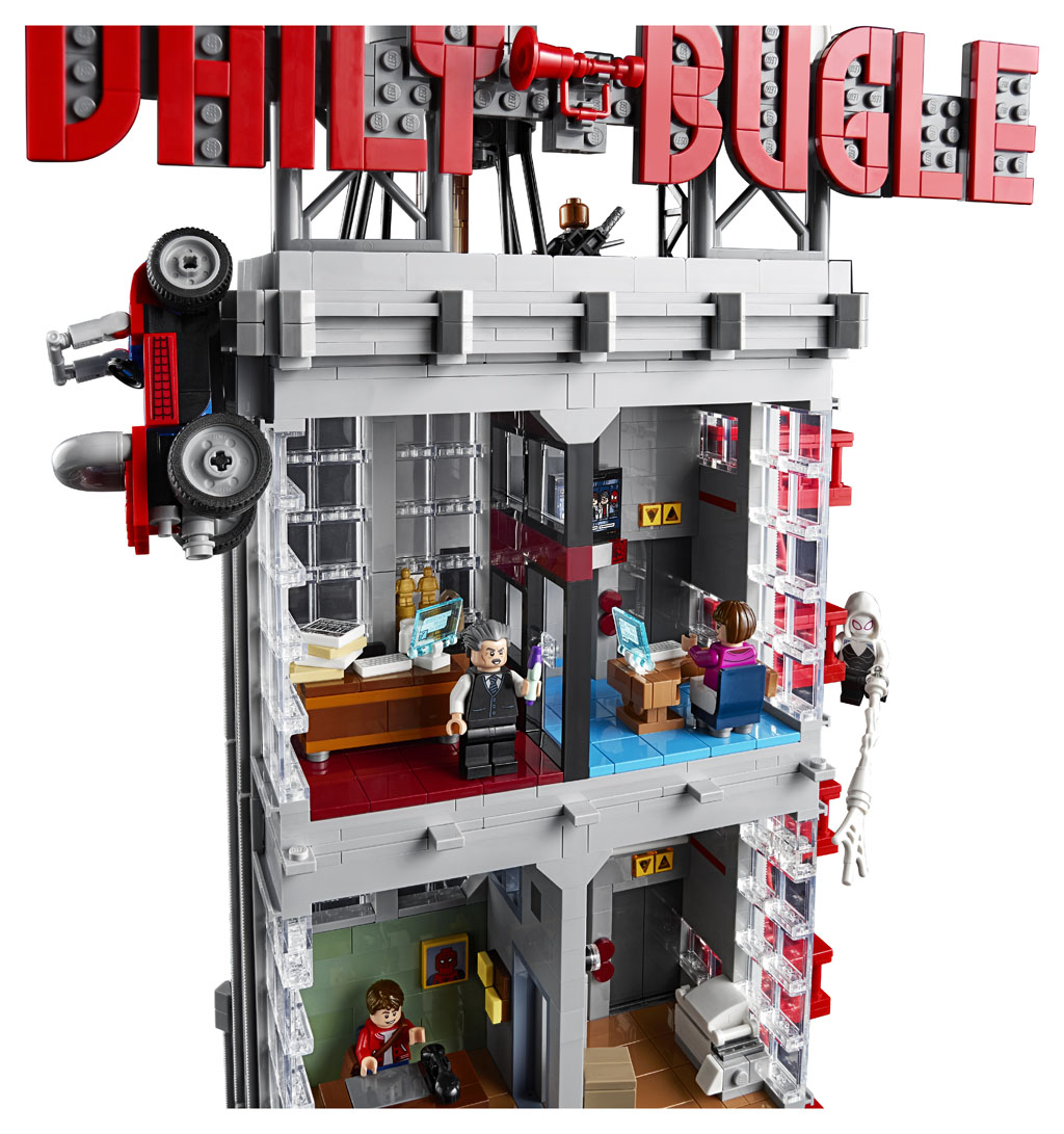 New LEGO Daily Bugle DC Super Heroes 76178 Spider Man Robbie Robertson Minifig!