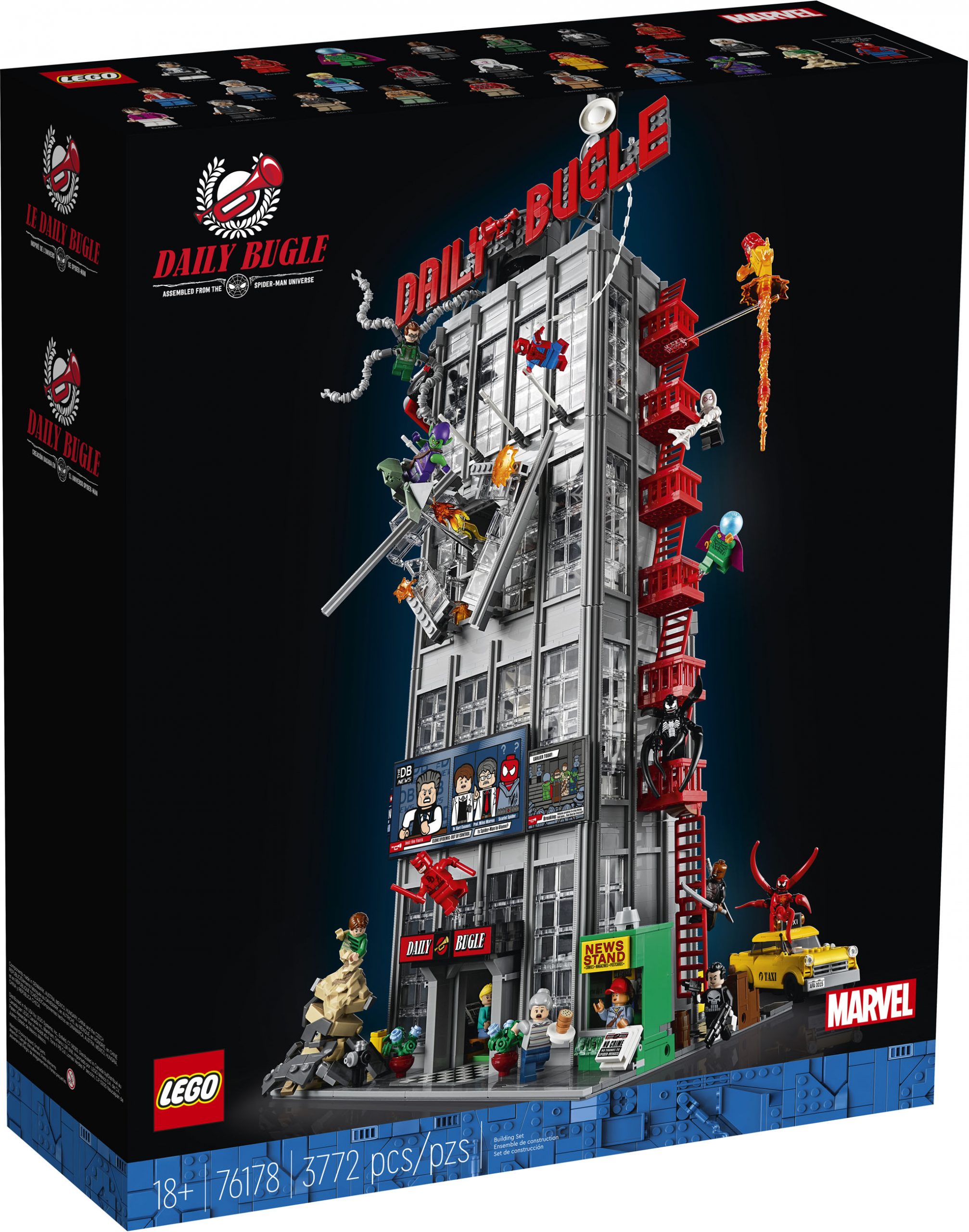 LEGO Marvel Super Heroes Daily Bugle 76178 Scaled