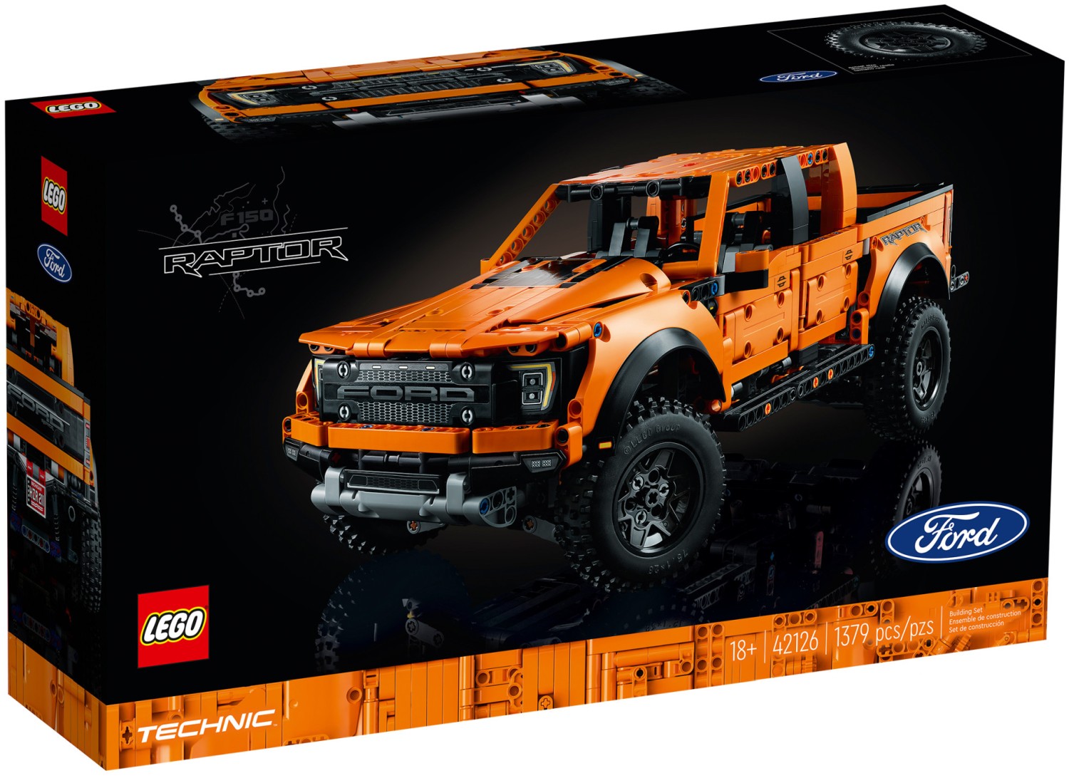 Tag væk lavendel Tæl op LEGO Technic Ford F-150 Raptor (42126) Walmart Sale - October 2022 - The  Brick Fan