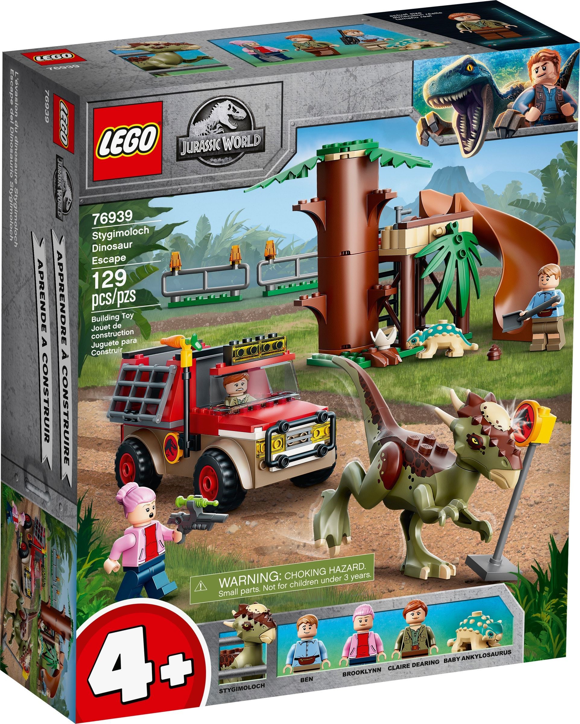 Stygimoloch Dinosaur Escape 76939