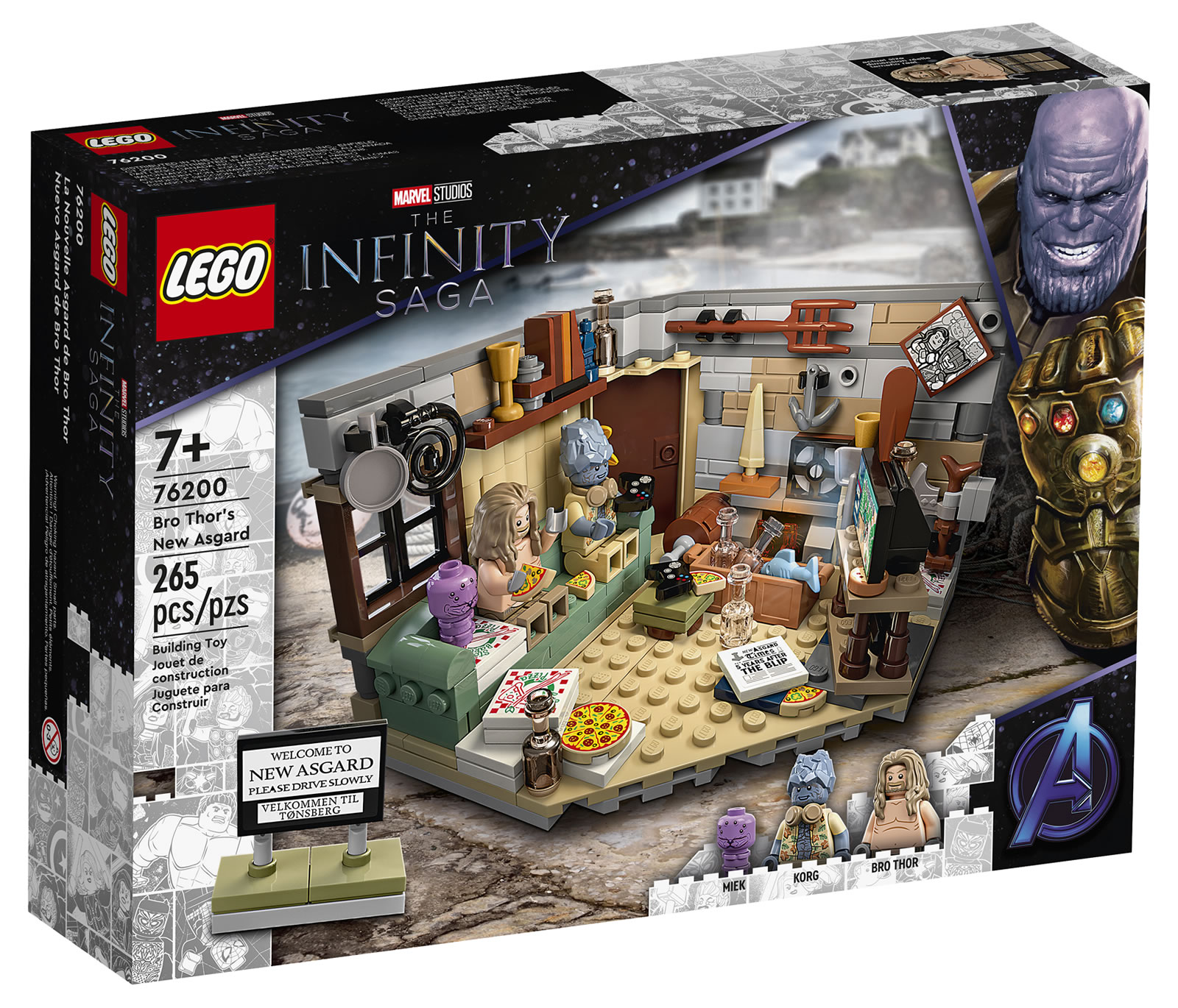 LEGO Marvel Infinity Saga Bro Thor's New Asgard (76200) Revealed - Fan