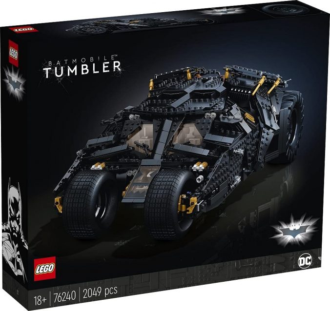 Lego Toy Blocks The Dark Knight Tumbler Old Photo 