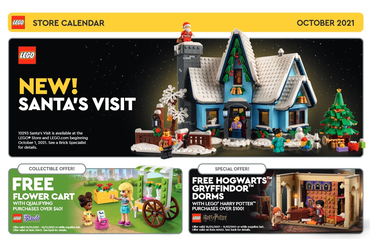 Upcoming LEGO Harry Potter Promotions Removed from October 2021 Store Calendar