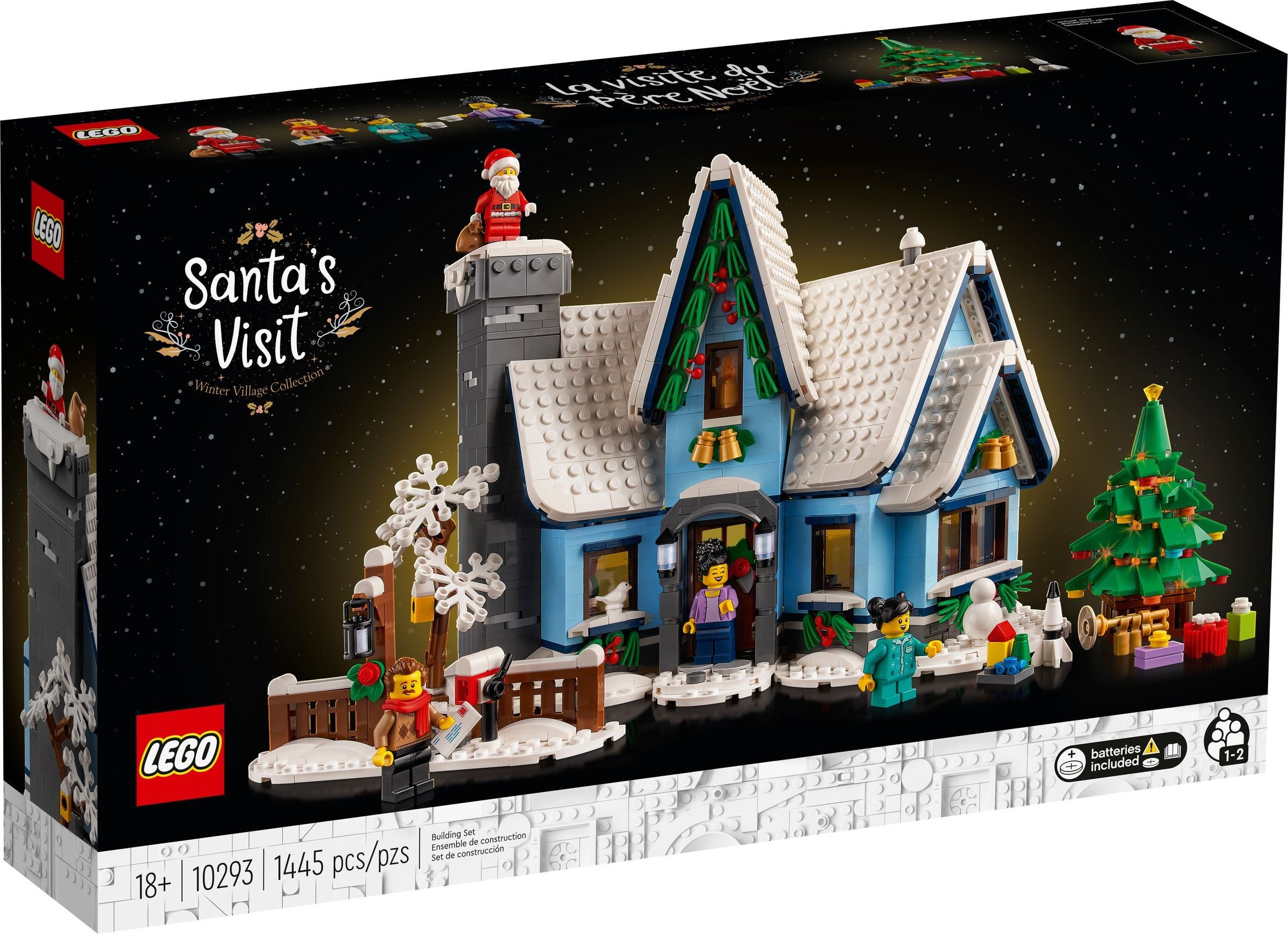 lego santa's visit set