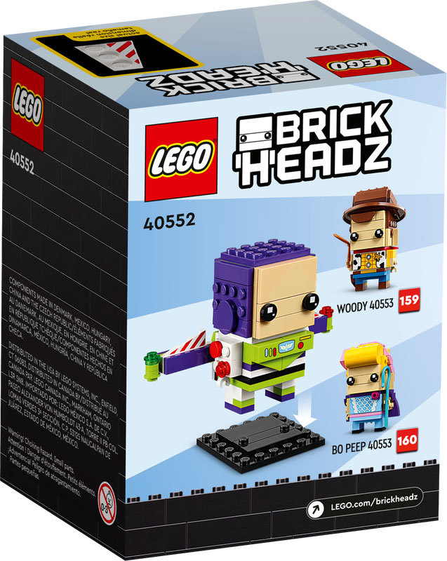 LEGO BrickHeadz Toy Story Buzz Lightyear (40552) Revealed - The
