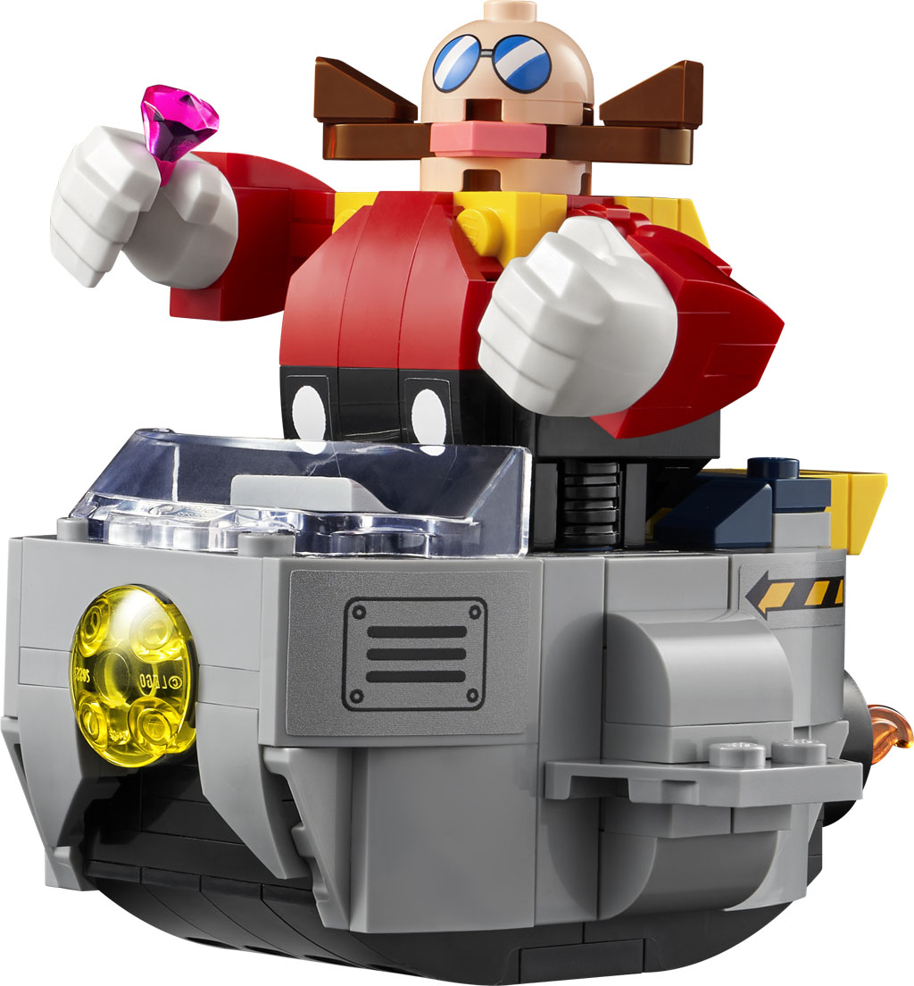 LEGO Ideas Sonic The Hedgehog – Green Hill Zone 21331 Collectible Set,  Nostalgic 90's Gift Idea for Adults with Dr. Eggman Figure and Eggmobile