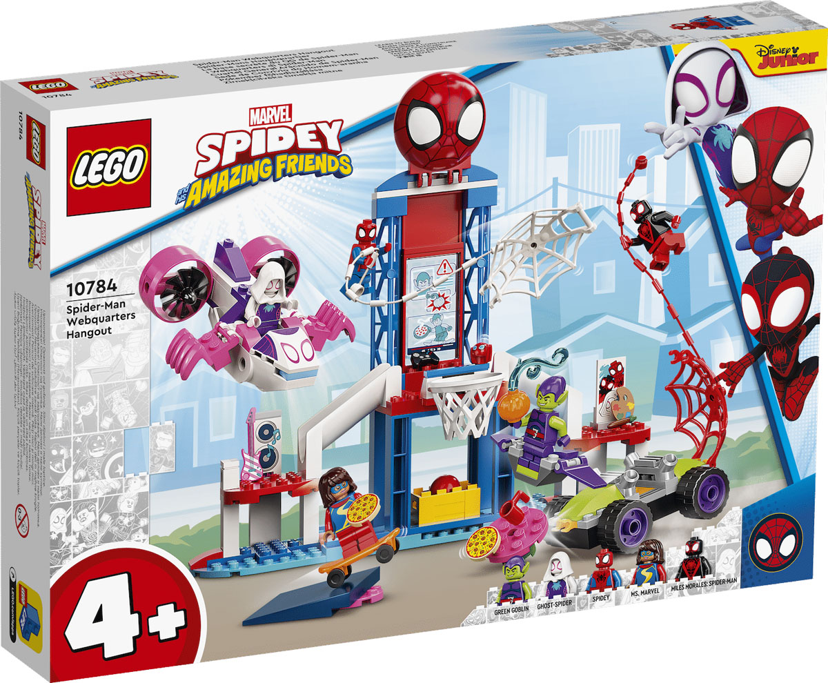 LEGO Marvel Spider-Man Miles Morales: 10781 Spider-Man’s Techno Trike Set,  Spidey And His Amazing Friends Series, Toy for Preschool Kids Age 4 +