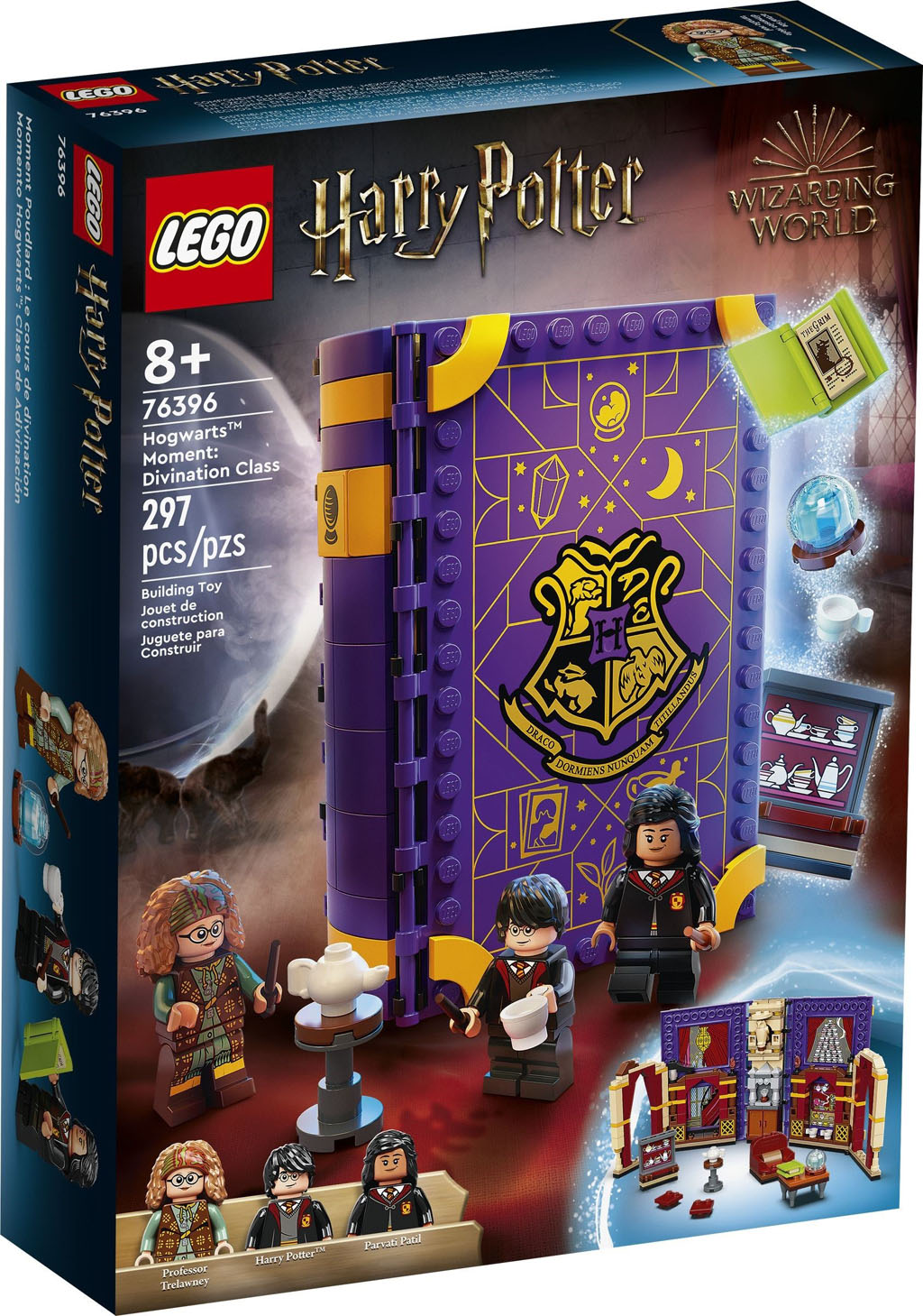 LEGO Harry Potter Hogwarts Hospital Wing 76398 Buildable Castle Toy with  Clock Tower, The Prisoner of Azkaban, Includes Harry Potter, Hermione  Granger, Ron Weasley & Madam Pomfrey Minifigures 