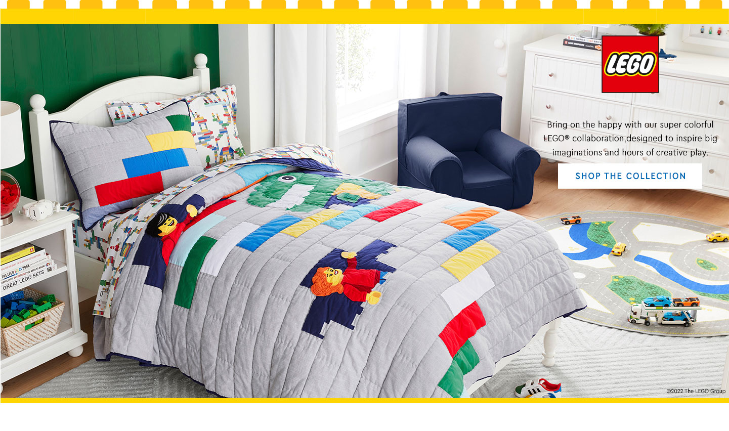 LEGO x Pottery Barn Kids Collection Announced - The Brick Fan