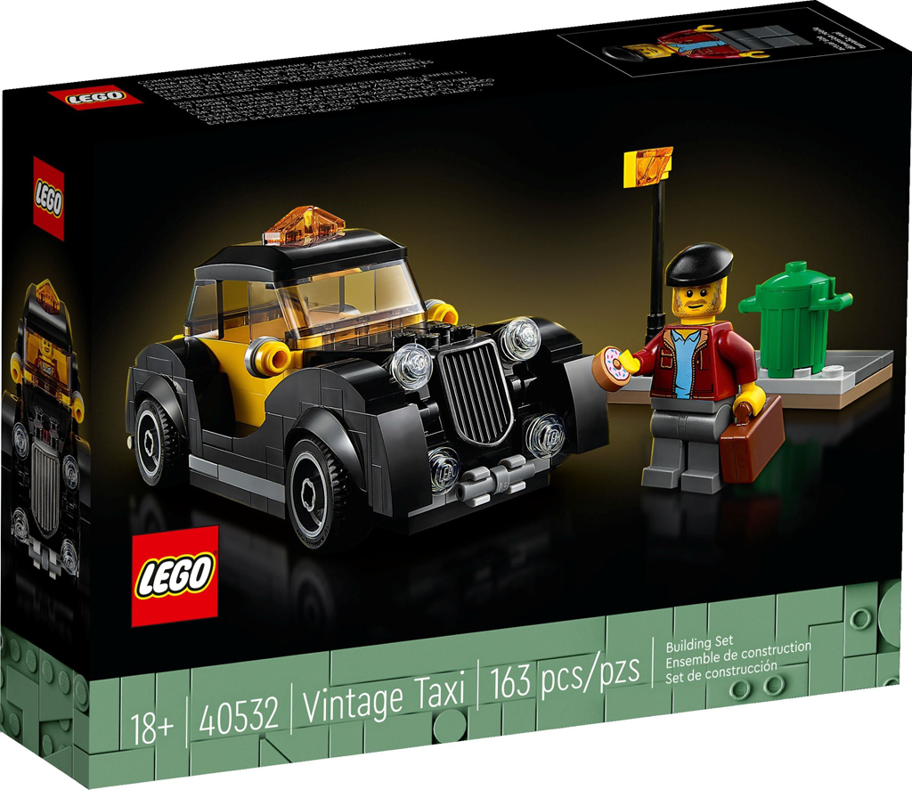 Scrupulous Pløje Landskab LEGO Vintage Taxi (40532) Gift with Purchase Details - The Brick Fan