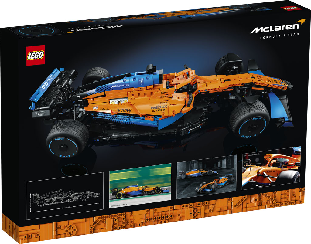 This new Lego Technic set is our first look at the 2022 McLaren F1