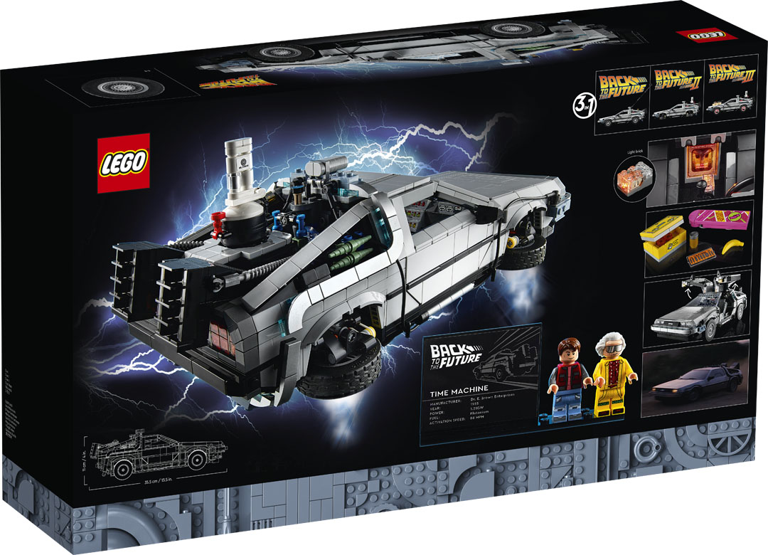 LEGO Back to the Future Time Machine (10300) Officially Announced - The  Brick Fan
