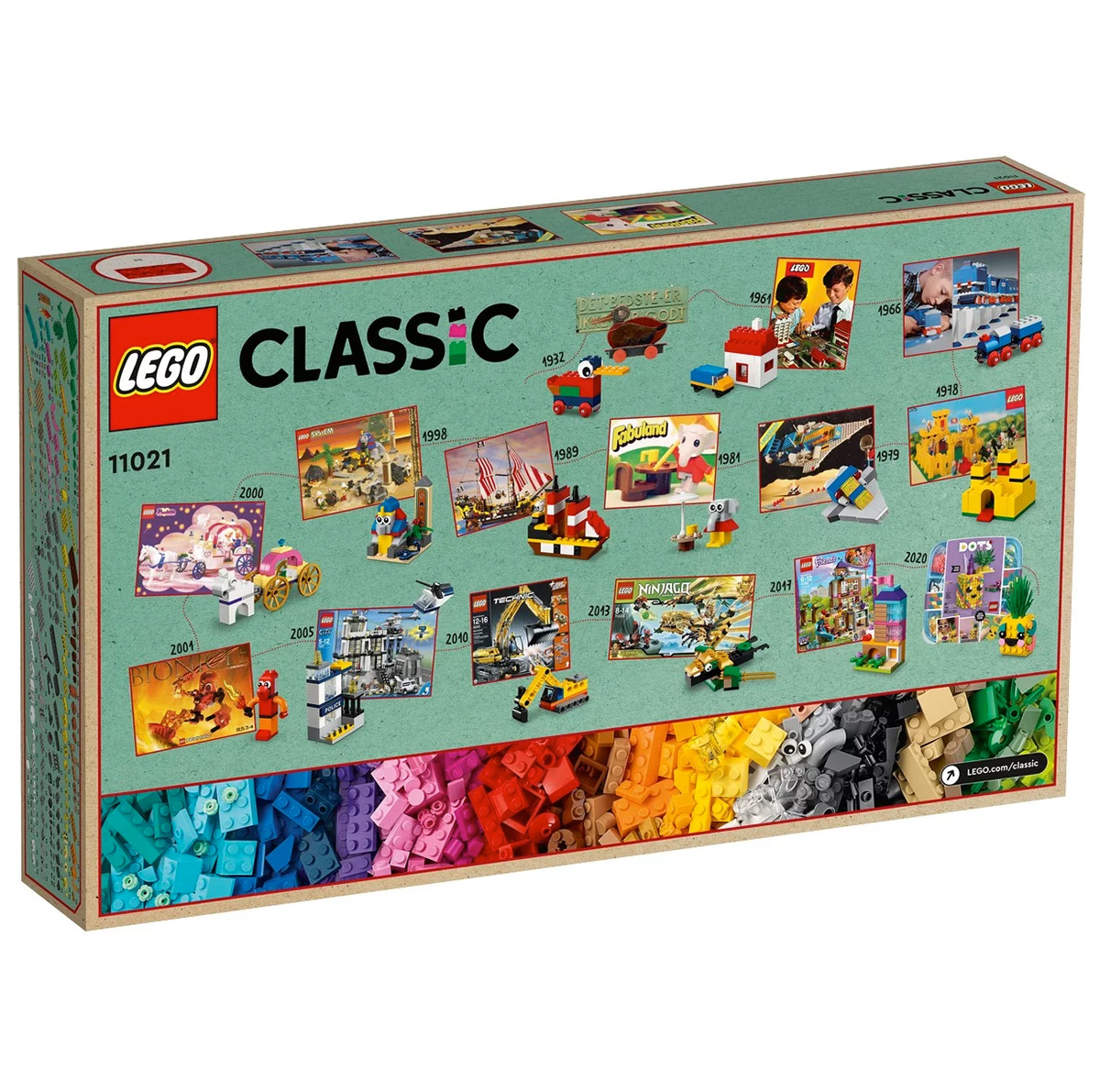 LEGO Classic 90 Years of Play (11021) Product Details - The Brick Fan