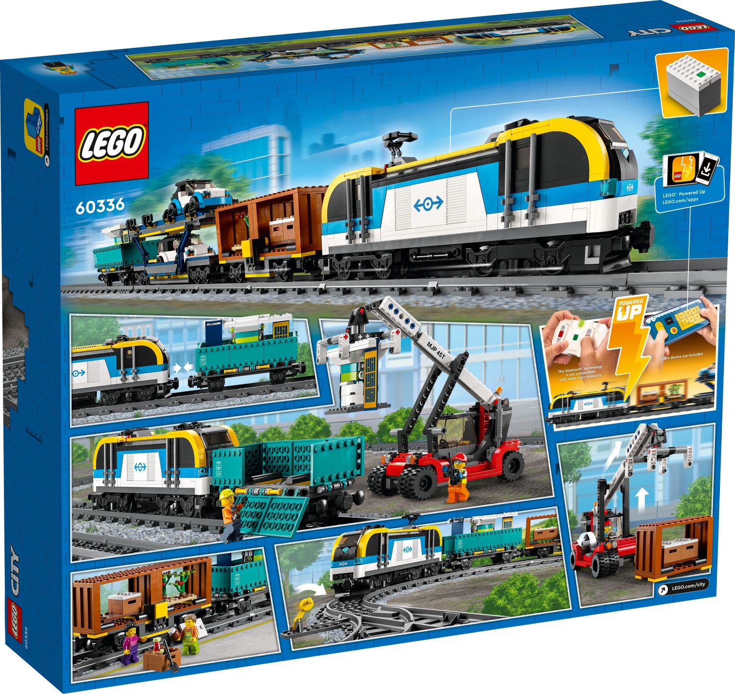 Lego Train City Cargo Locomotive Engine (No Battery and Motor) from 60336  NEW