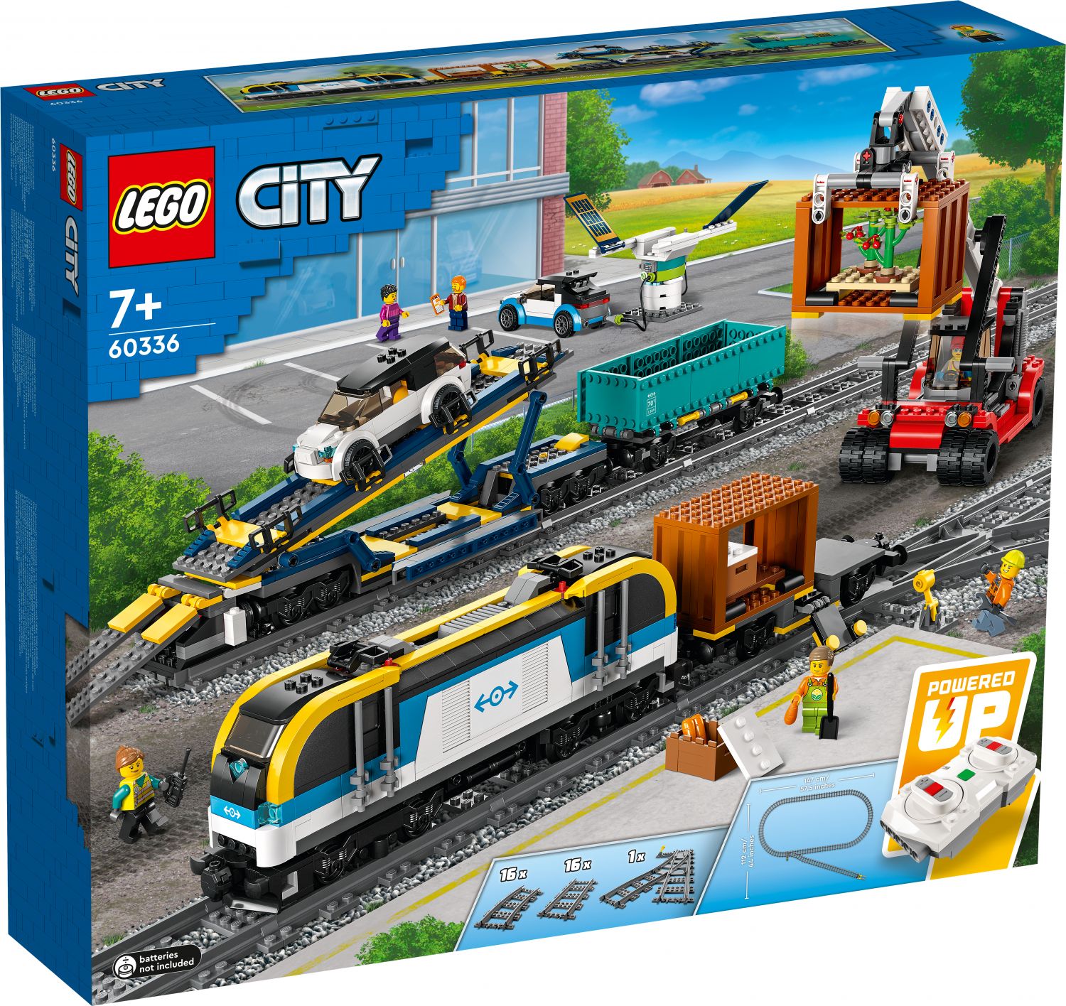 Better Images of LEGO City Freight Train (60336)