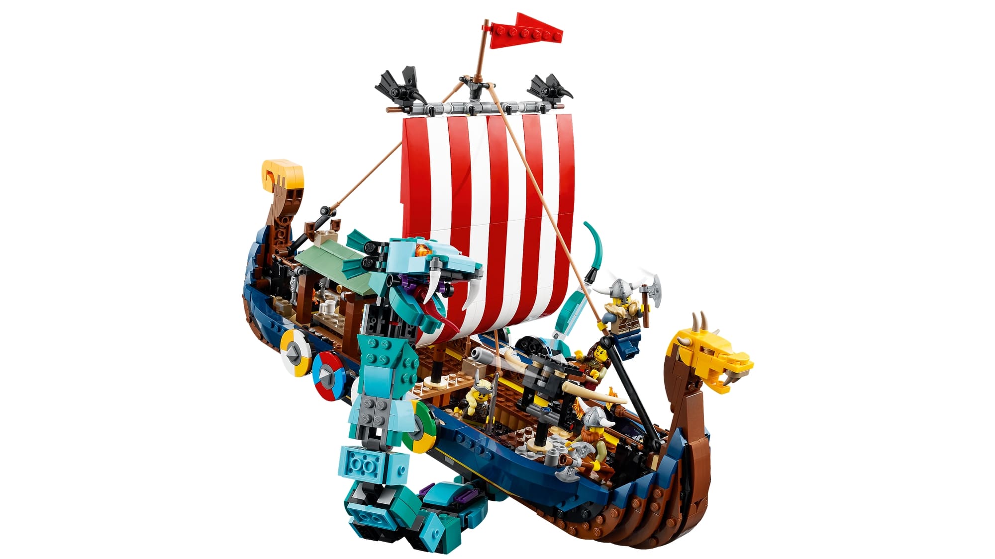 LEGO Creator Viking Ship and the Midgard Serpent (31132) Official 