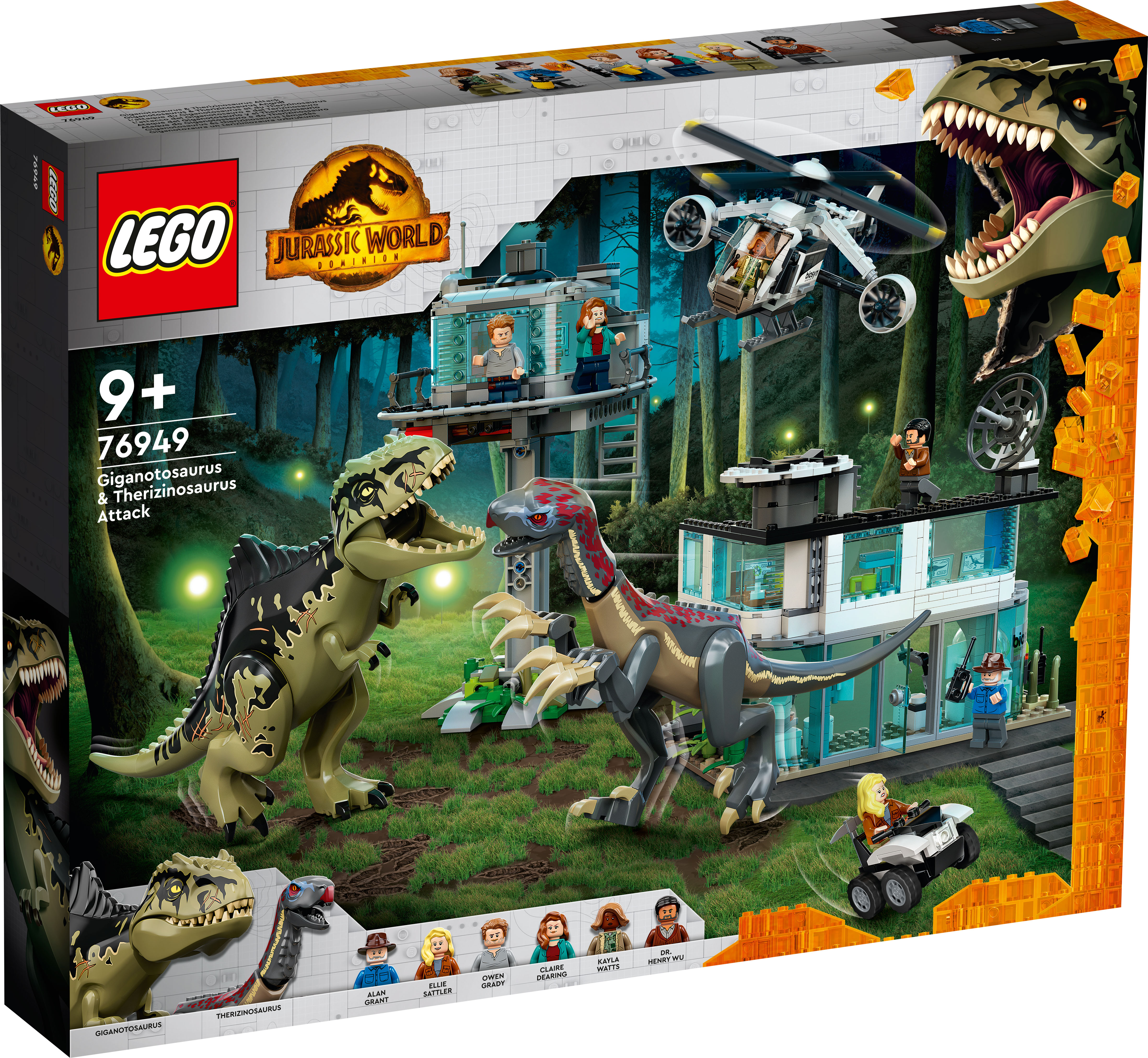 Borgerskab designer Hver uge LEGO Jurassic World Dominion Giganotosaurus & Therizinosaurus Attack  (76949) Official Images - The Brick Fan