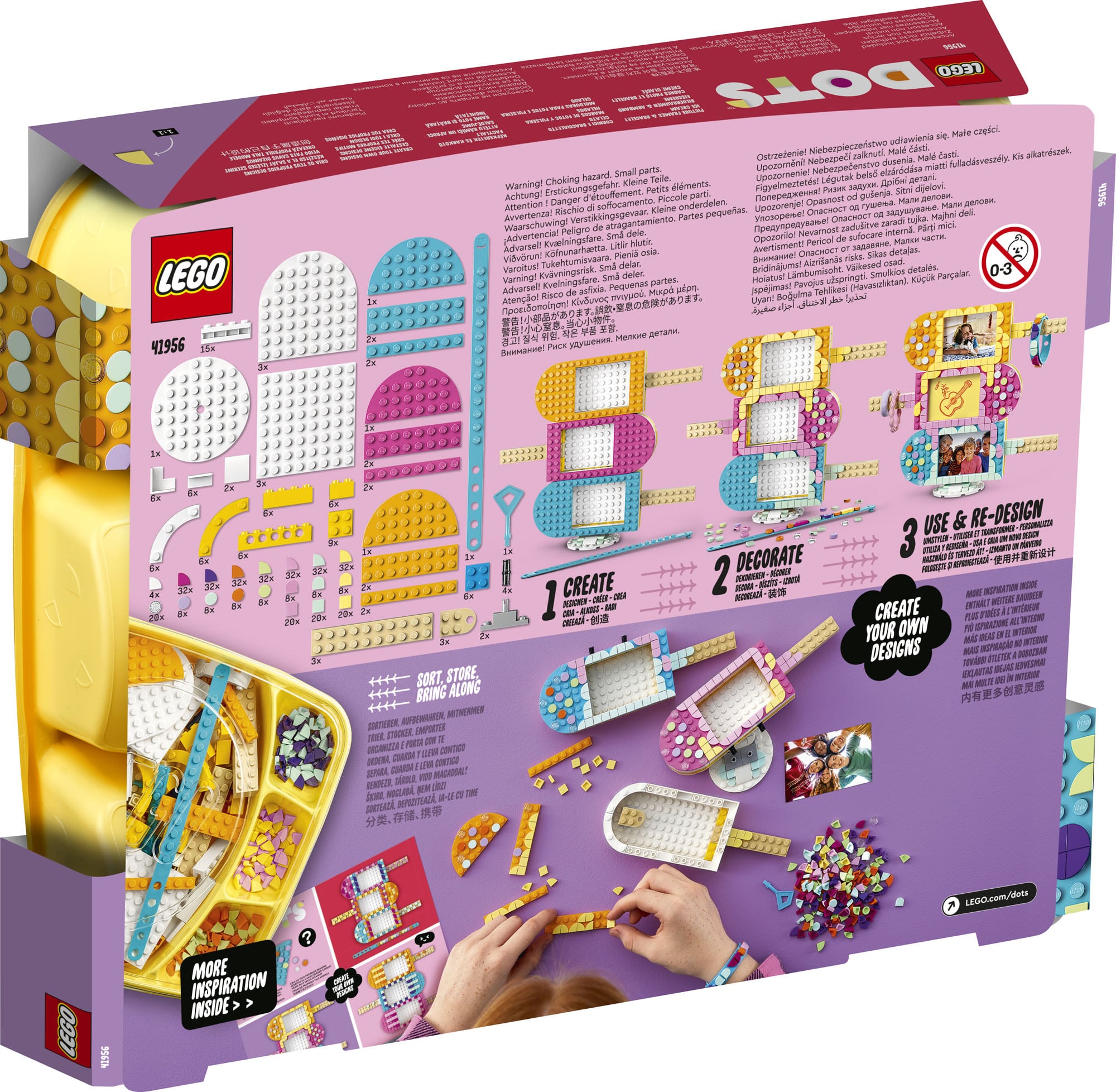 LEGO 41962 - Le Kit Créatif Familial Licorne LEGO