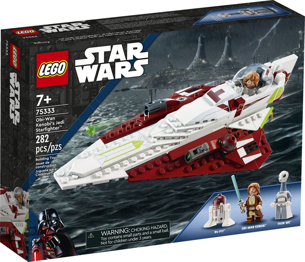 LEGO Wars Obi-Wan Kenobi's Jedi Starfighter (75333) Amazon Sale - May 2023 - The Brick Fan