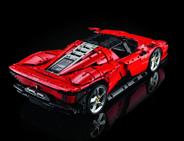 Next LEGO Technic supercar is 42143 Ferrari Daytona SP3 with 3,800