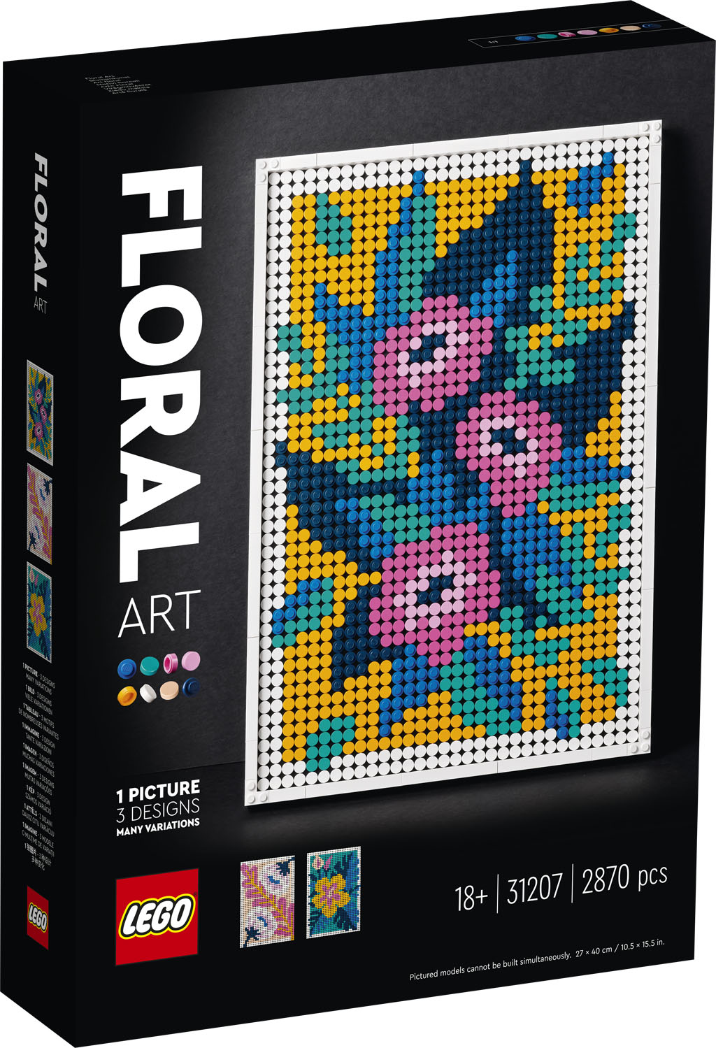 LEGO® CON Reveals… 31207 LEGO ART Floral Art