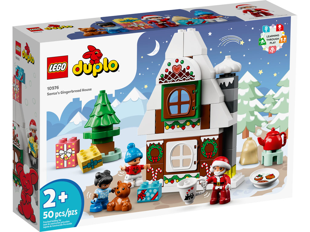 The Christmas House Modular City Building Blocks Set Winter Themed