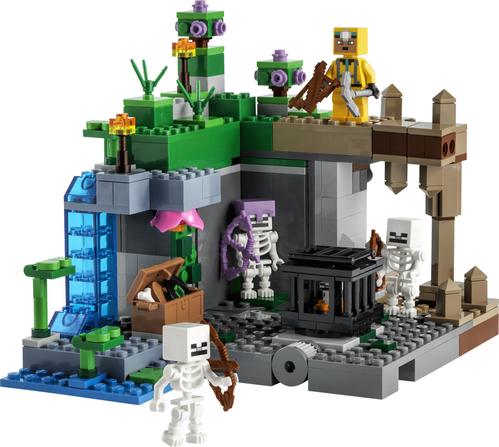 I BUILT a LEGO Minecraft Village… 