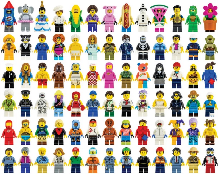 Lego figurine of a well-known public figure