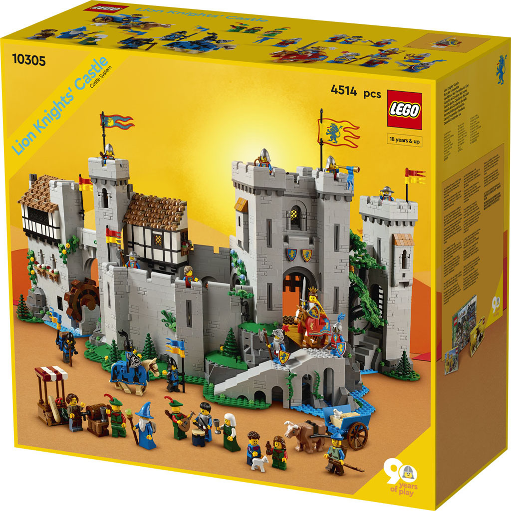 Vandt vaccination Miniature LEGO Lion Knights' Castle (10305) Revealed - The Brick Fan
