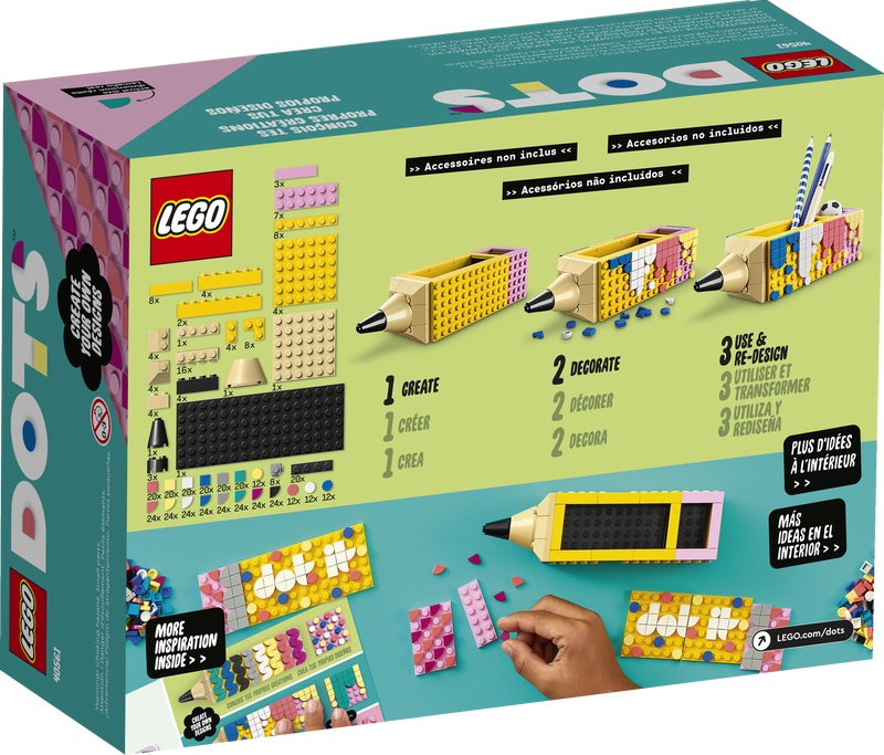 LEGO DOTS Pencil Holder (40561) GWP Revealed - The Brick Fan