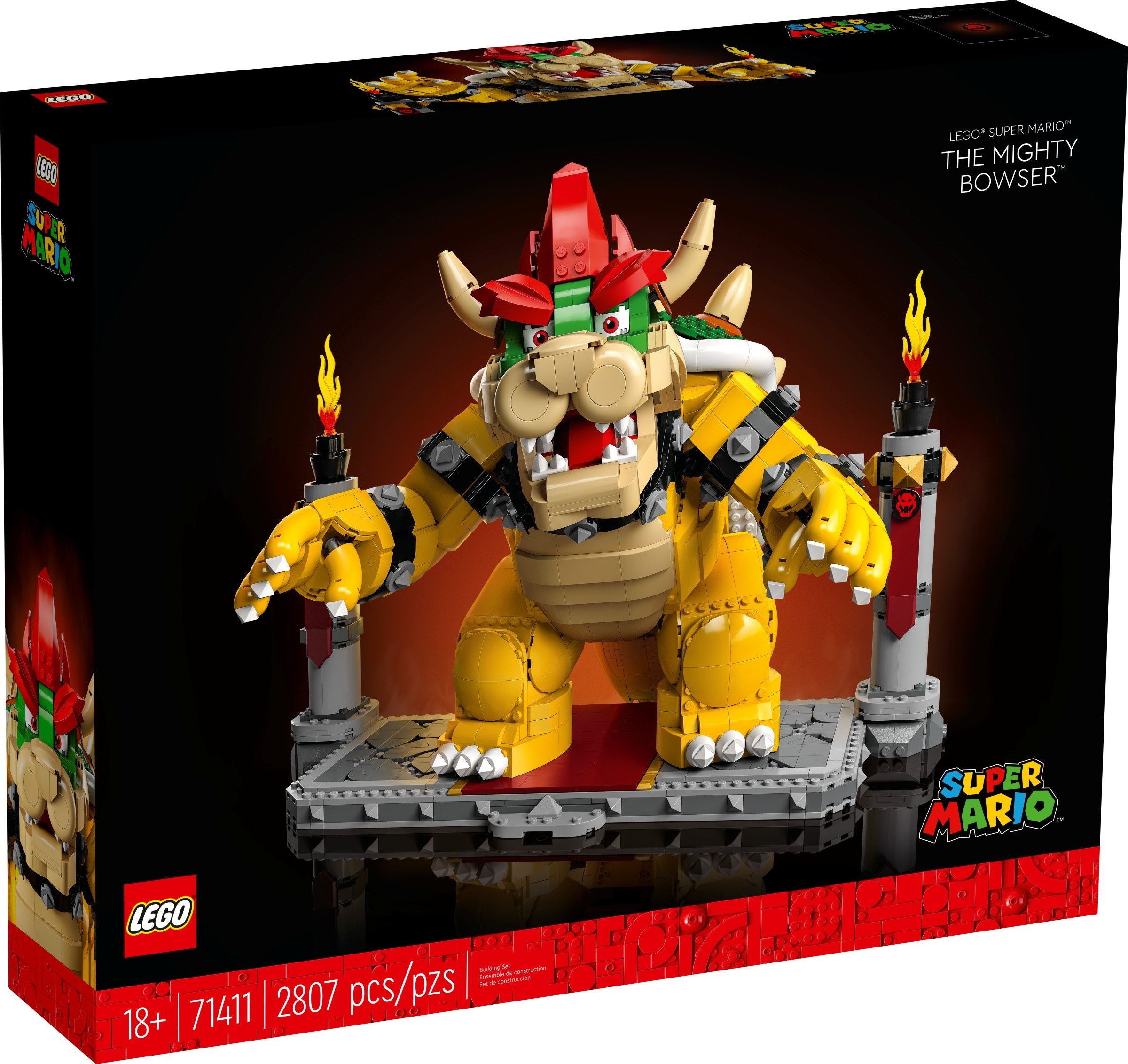 LEGO Super Mario The Mighty Bowser (71411) Designer Video - The Brick Fan