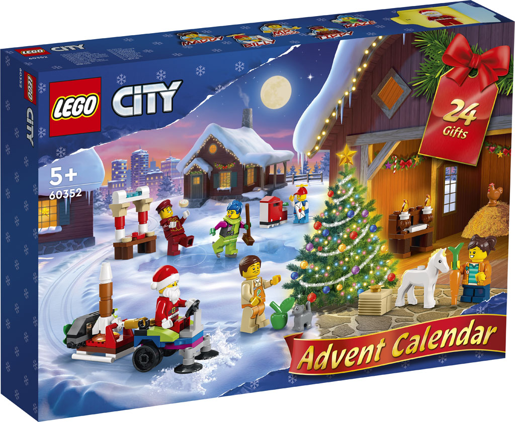 LEGO City 2022 Advent Calendar (60352) Revealed