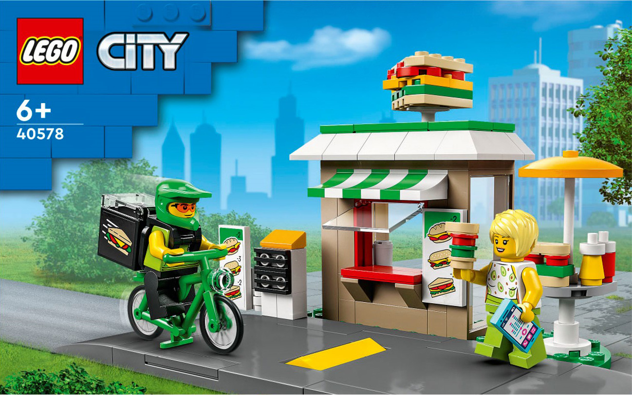 LEGO City Sandwich Shop (40578) GWP Revealed