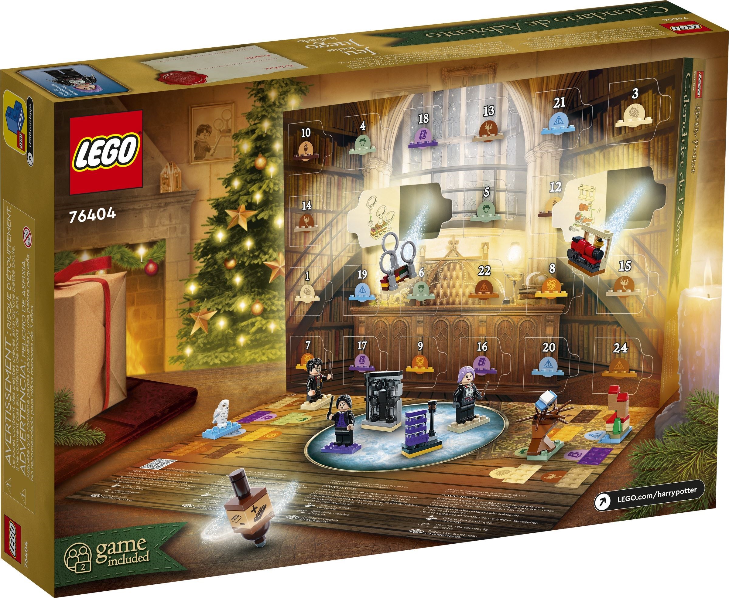 Harry Potter Advent Calendar 2025 Building Instructions