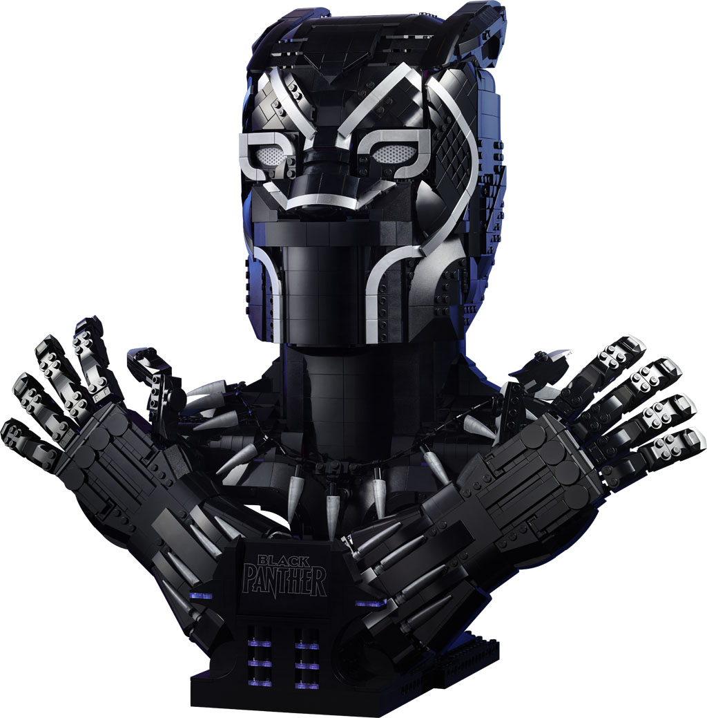 Black Panther - LEGO® Marvel™️ Comics Minifigure – Bricks & Minifigs Eugene