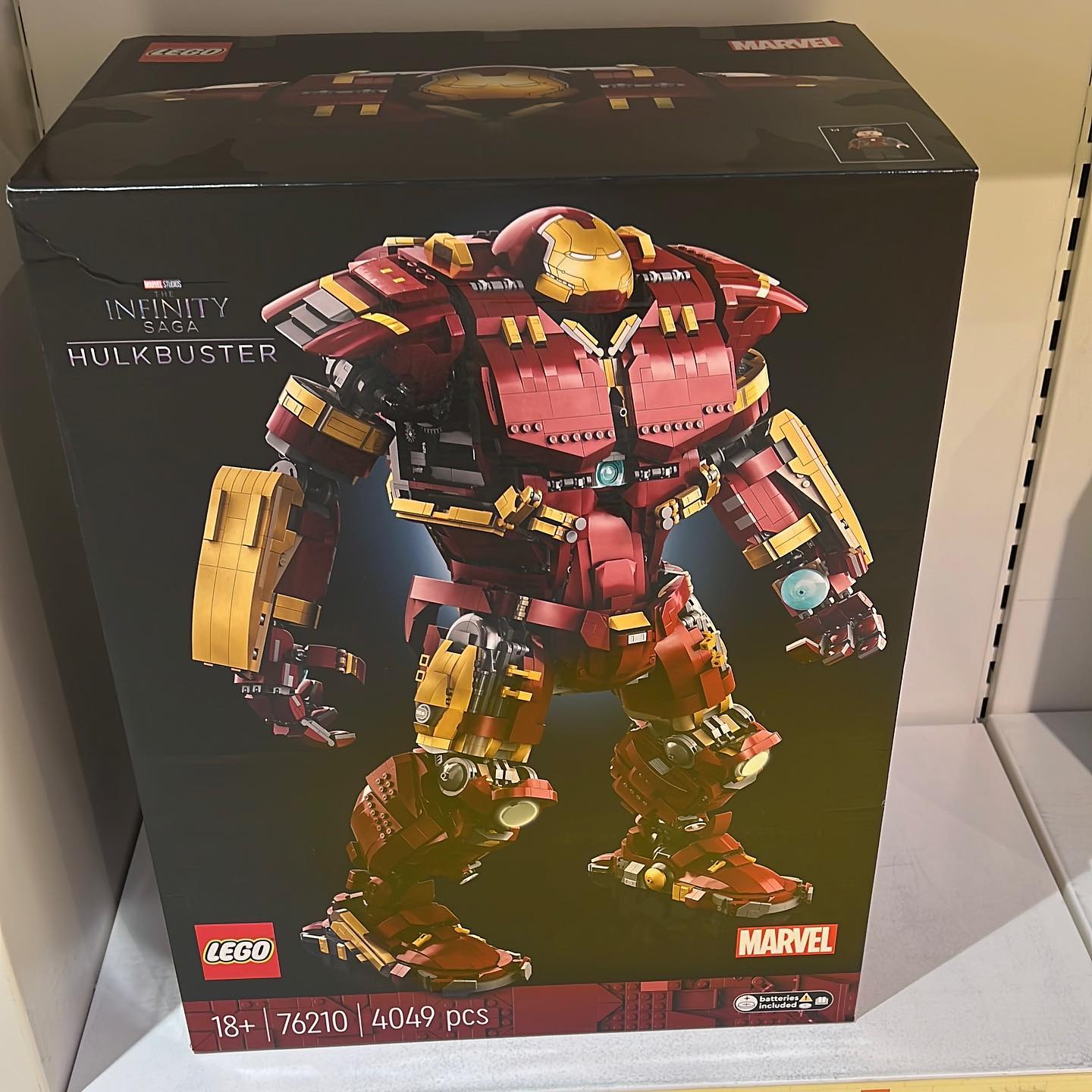 LEGO MOC Mini Iron Man Mark 44 Hulkbuster by Ransom_Fern