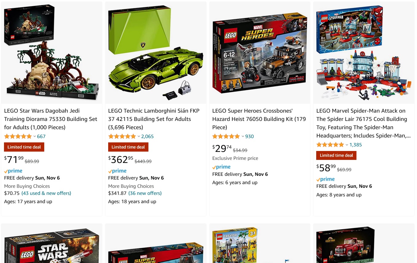 LEGO® Technic Black Friday Sets