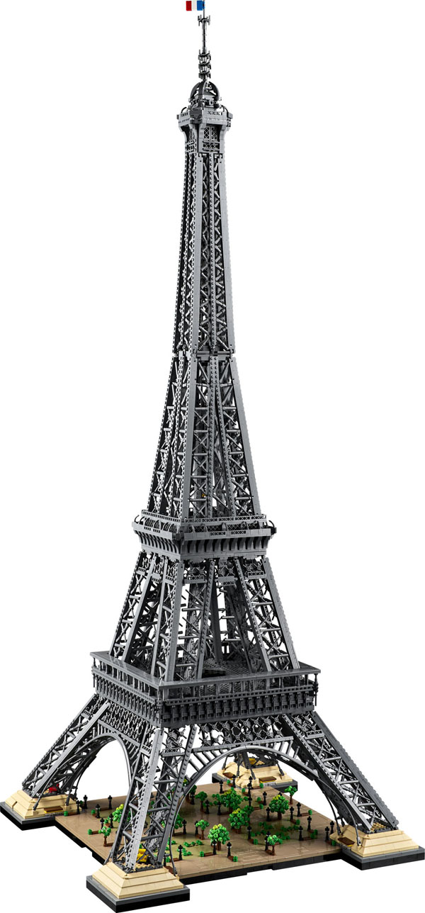 opadgående bevægelse offentliggøre LEGO Eiffel Tower (10307) Officially Announced - The Brick Fan